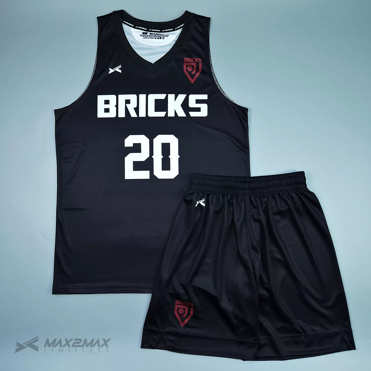 バスケ ユニフォーム BRICKS_1st