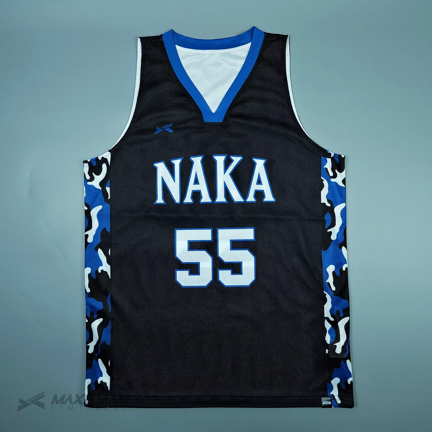 バスケ ユニフォーム NAKA_Reversible_1st