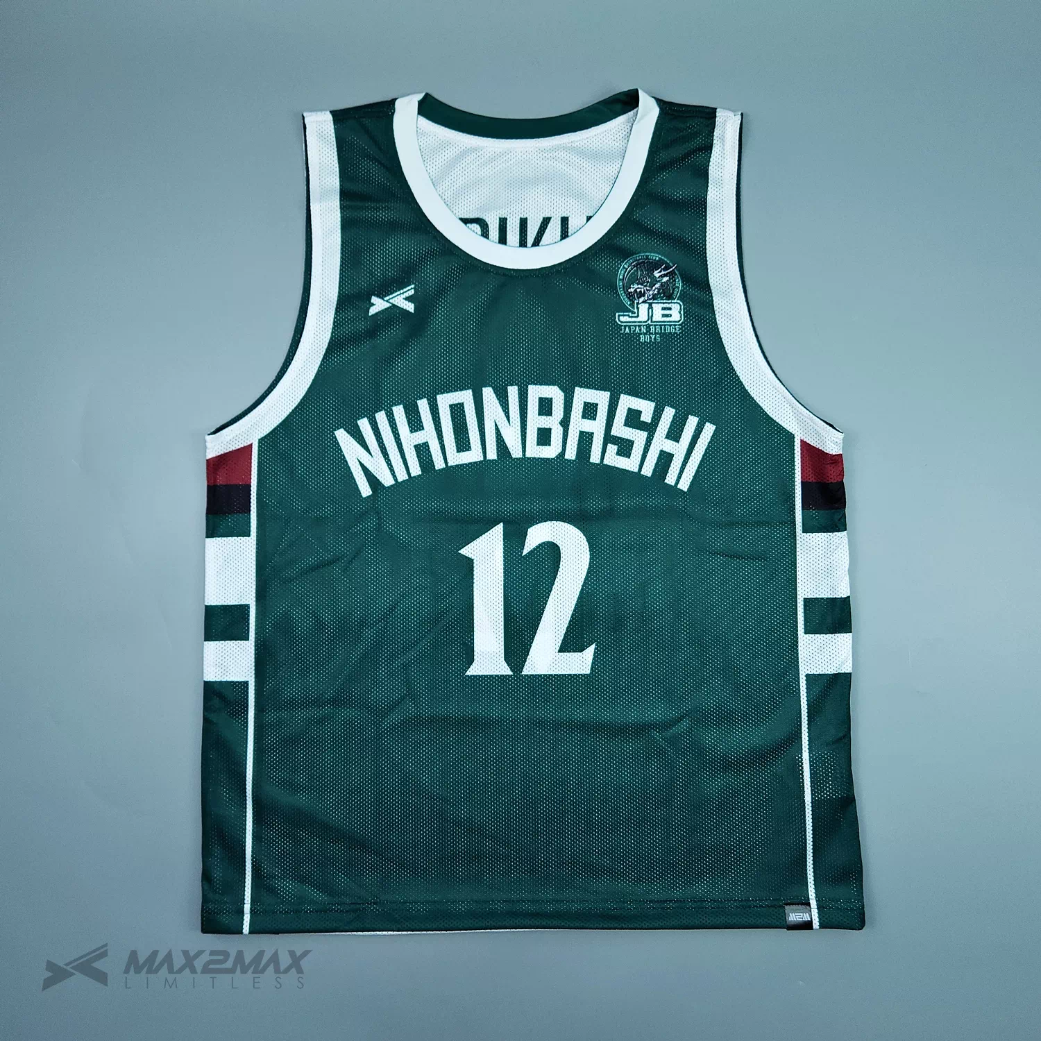 バスケ ユニフォーム NIHONBASHI_Reversible_1st