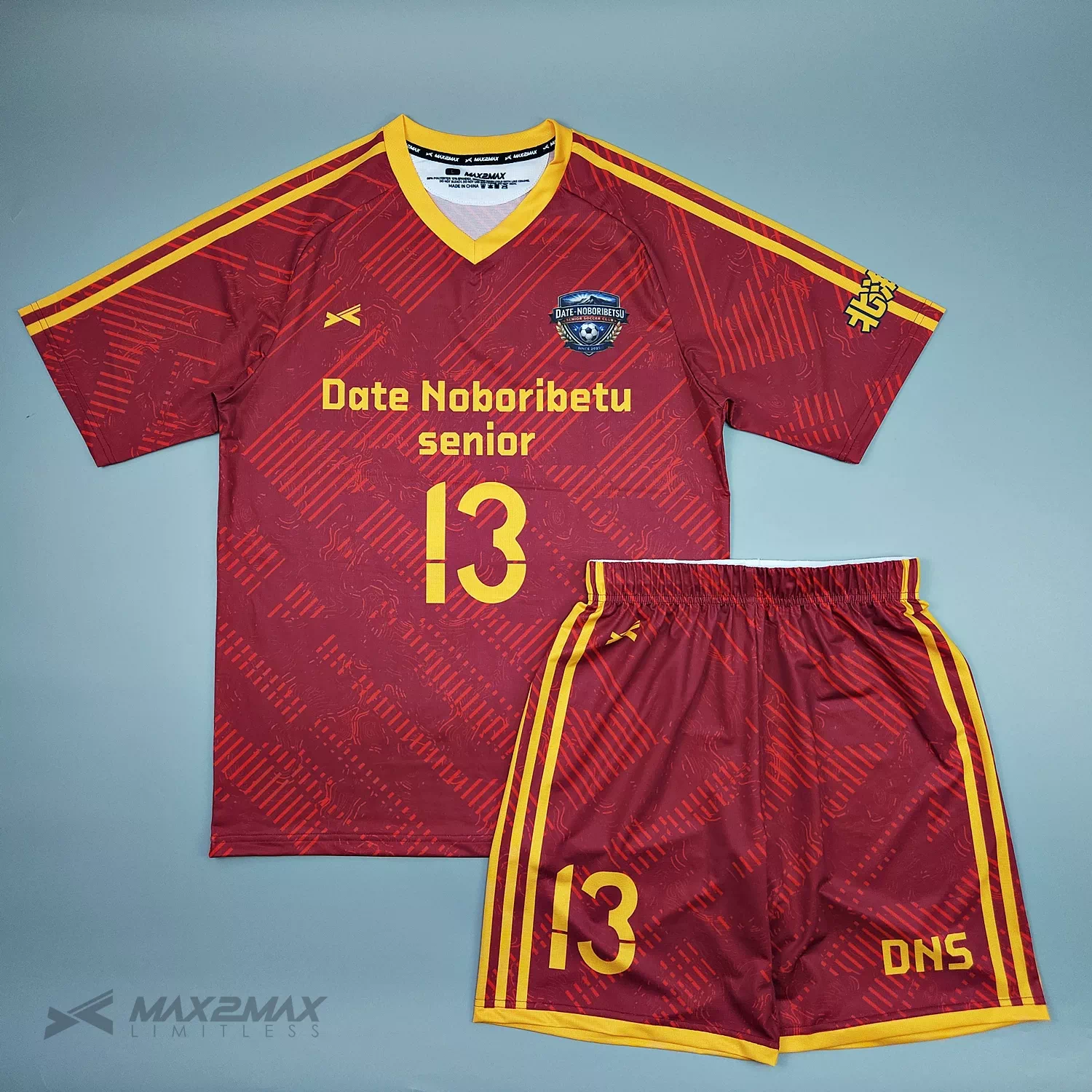 サッカーユニフォーム –Date Noboribetu senior_1st