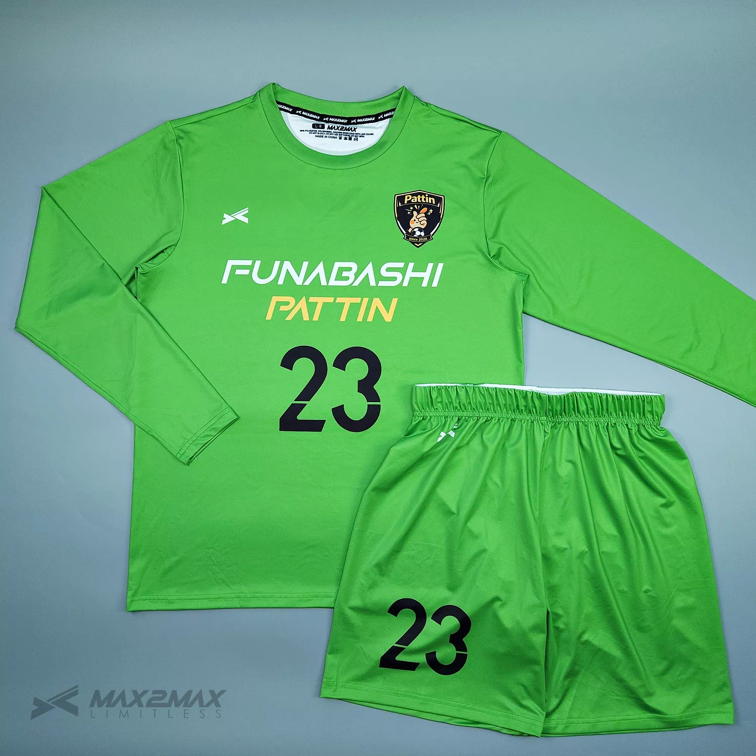 サッカーユニフォーム –Funabashi PATTIN_GK_1st