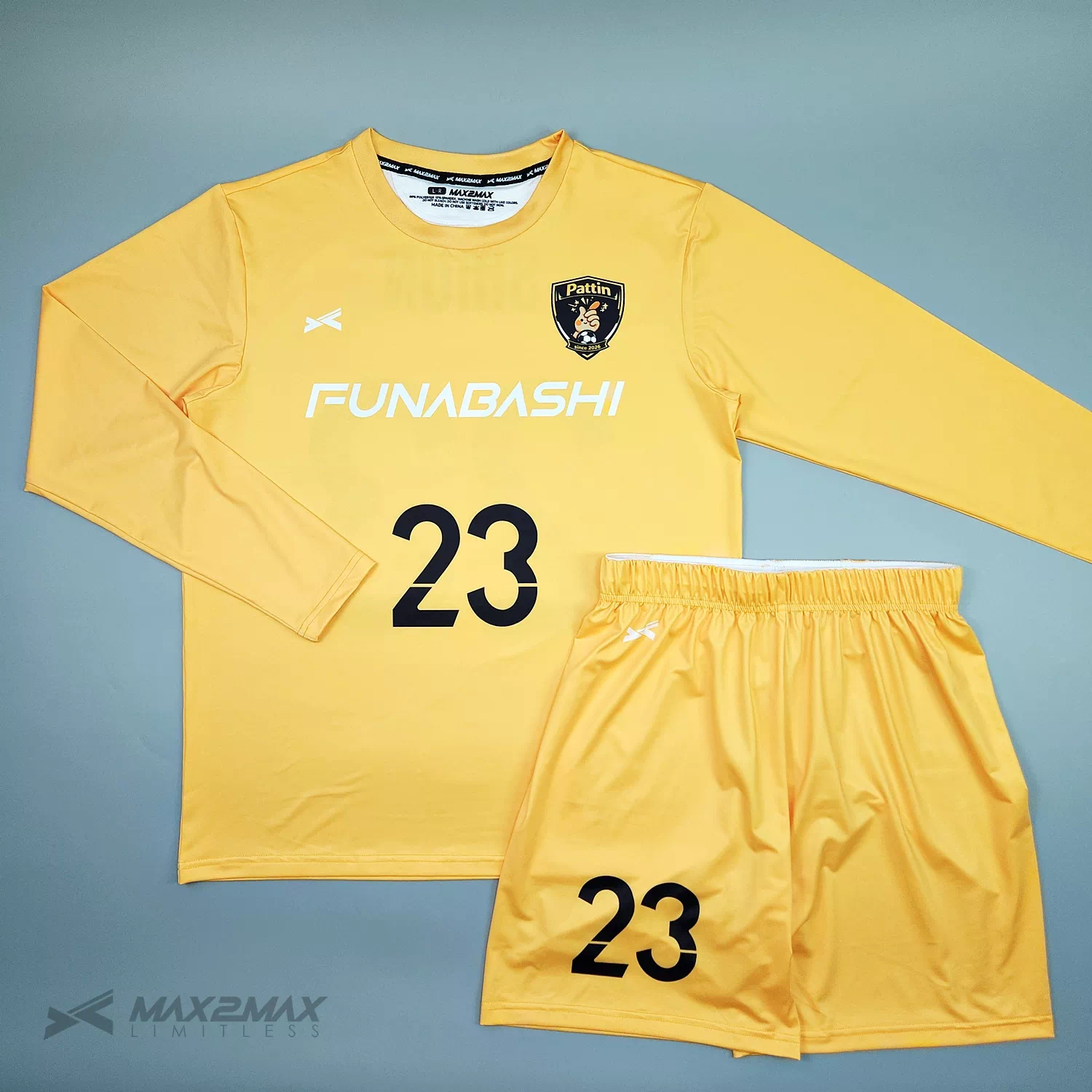 サッカーユニフォーム –Funabashi PATTIN_GK_2nd