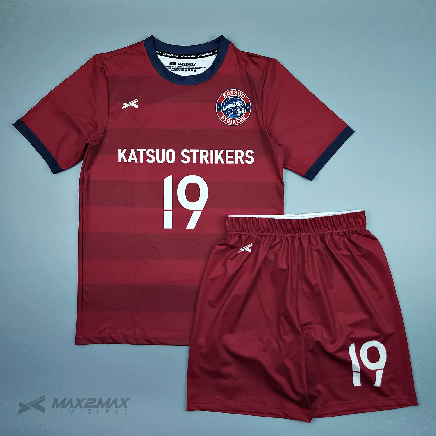サッカーユニフォーム –KATSUO STRIKERS_1st