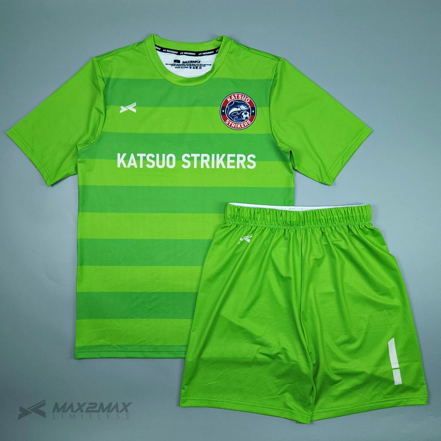 サッカーユニフォーム –KATSUO STRIKERS_GK_1st