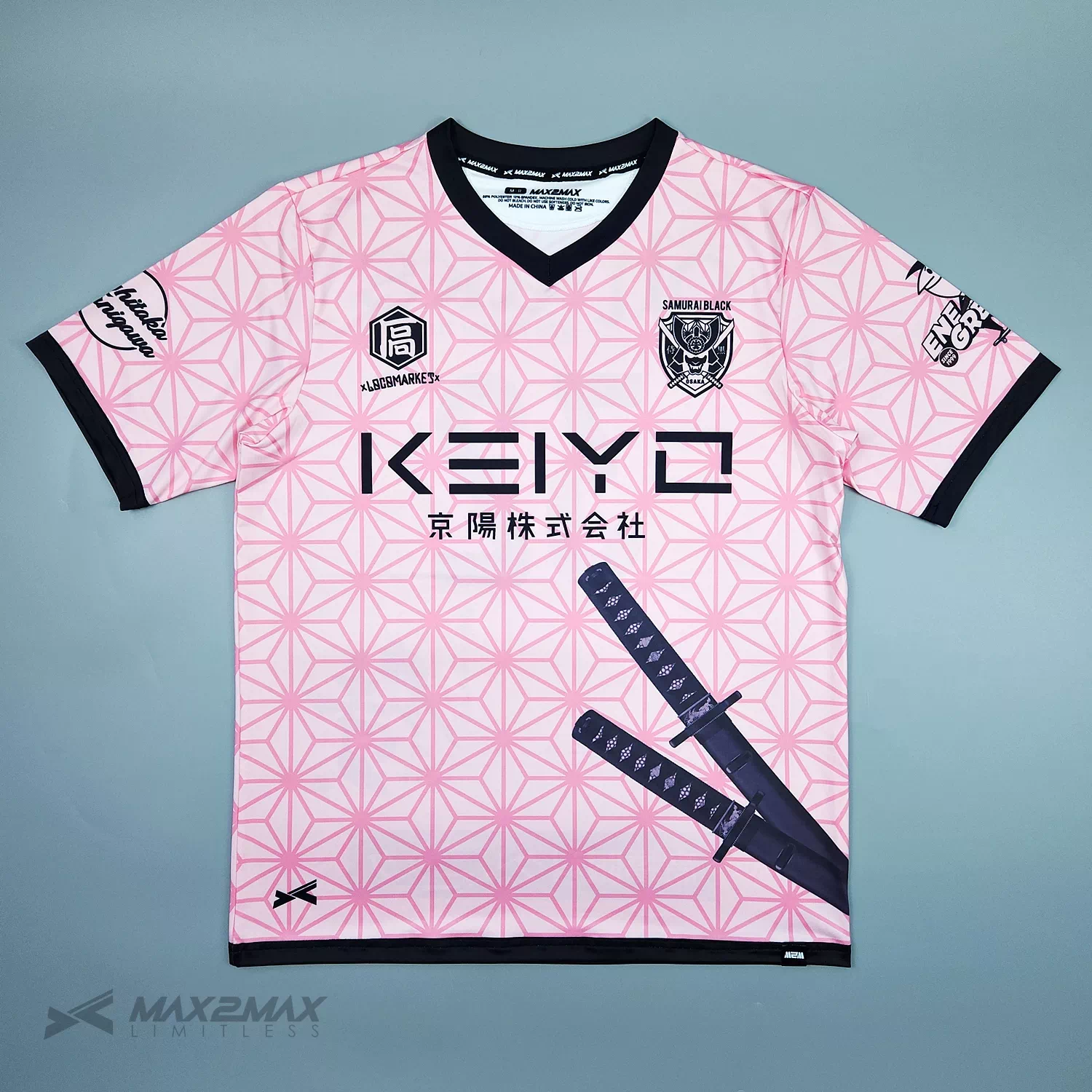 サッカーユニフォーム –SAMURAI BLACK_3rd