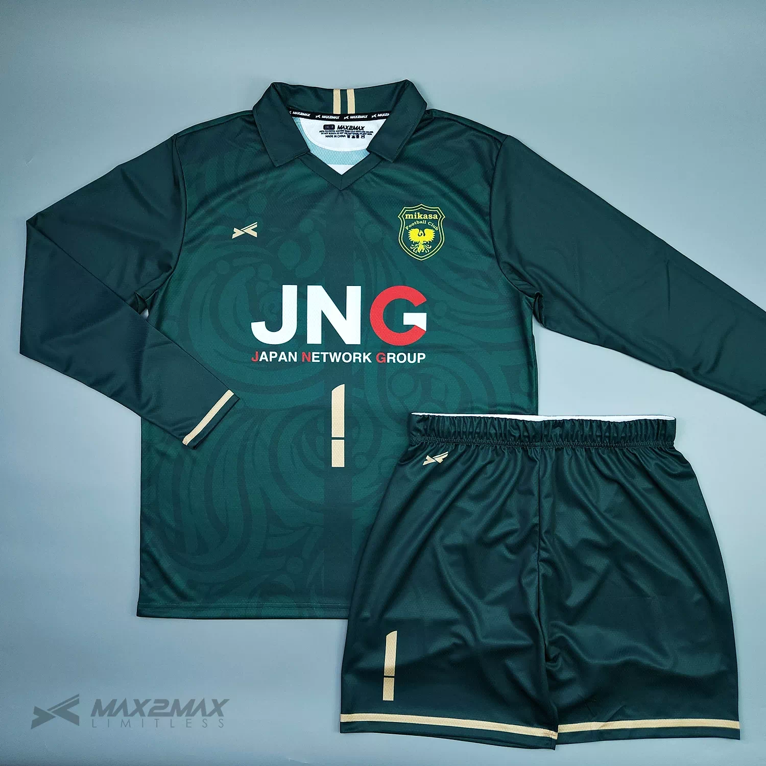 サッカーユニフォーム –SHIBATA MIKASA_GK_1st