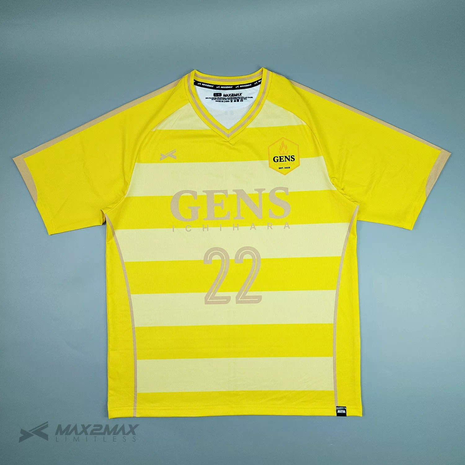 サッカーユニフォーム –GENS ICHIHARA_GK_1st