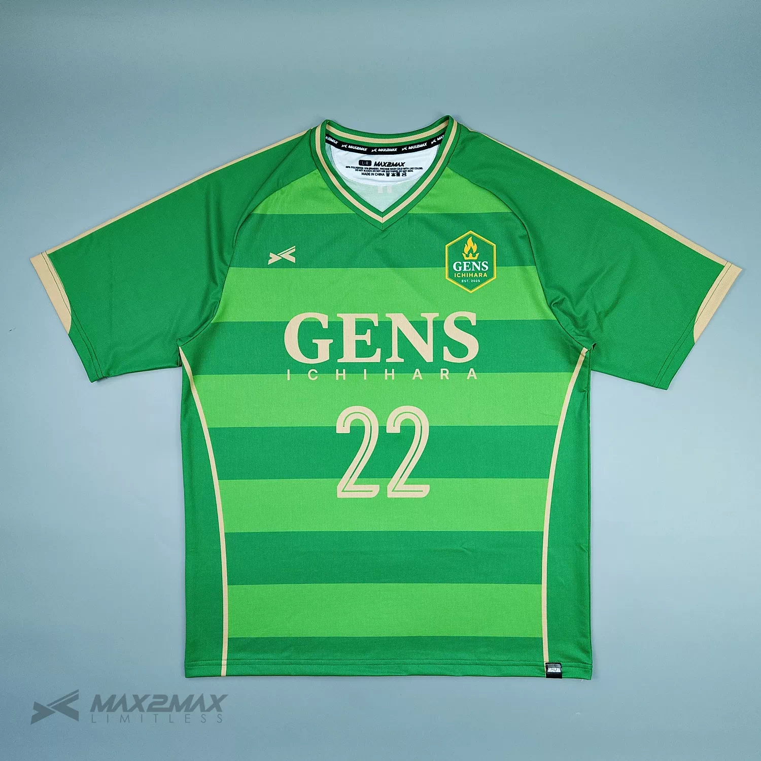 サッカーユニフォーム –GENS ICHIHARA_GK_2nd