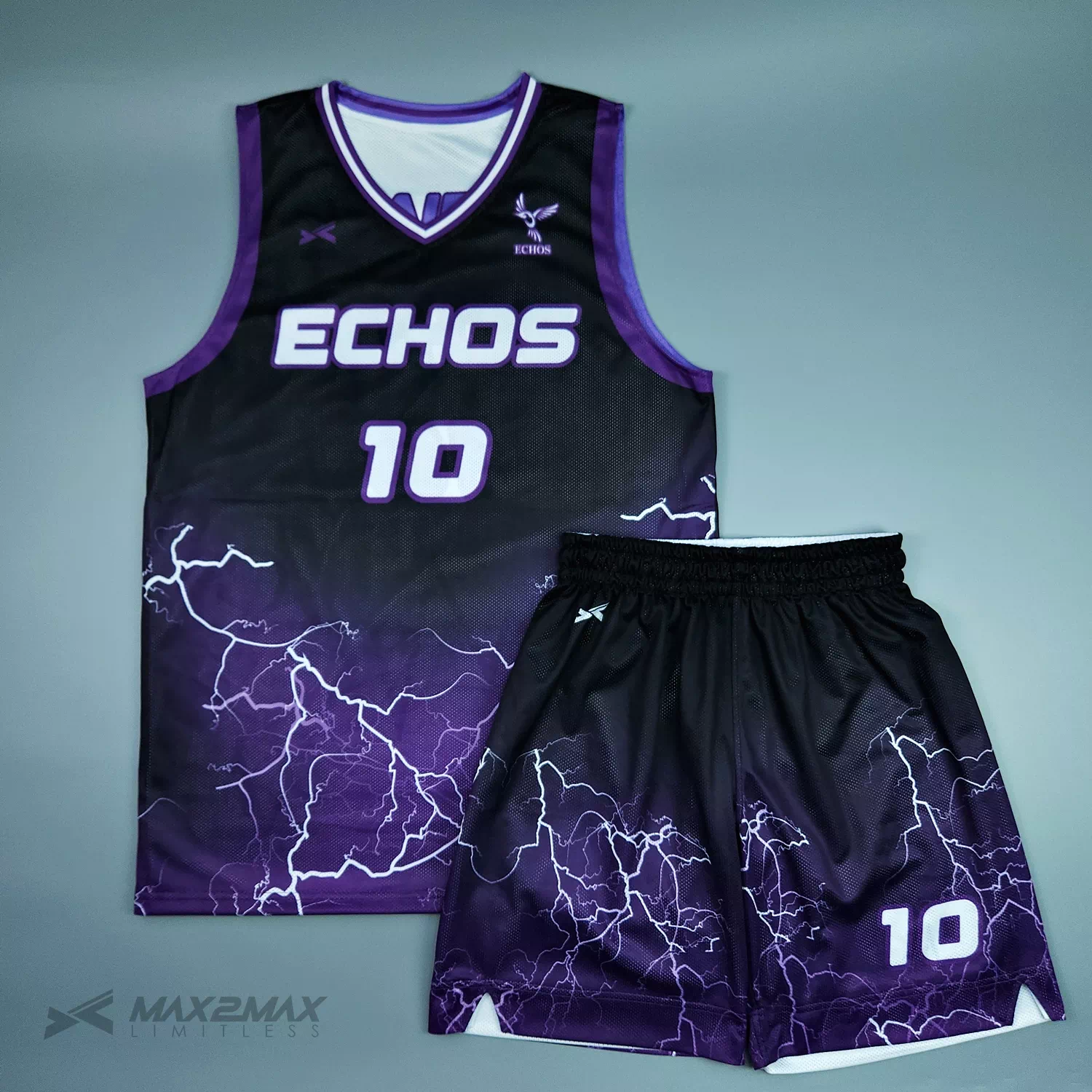 バスケ ユニフォーム ECHOS_Reversible_1st
