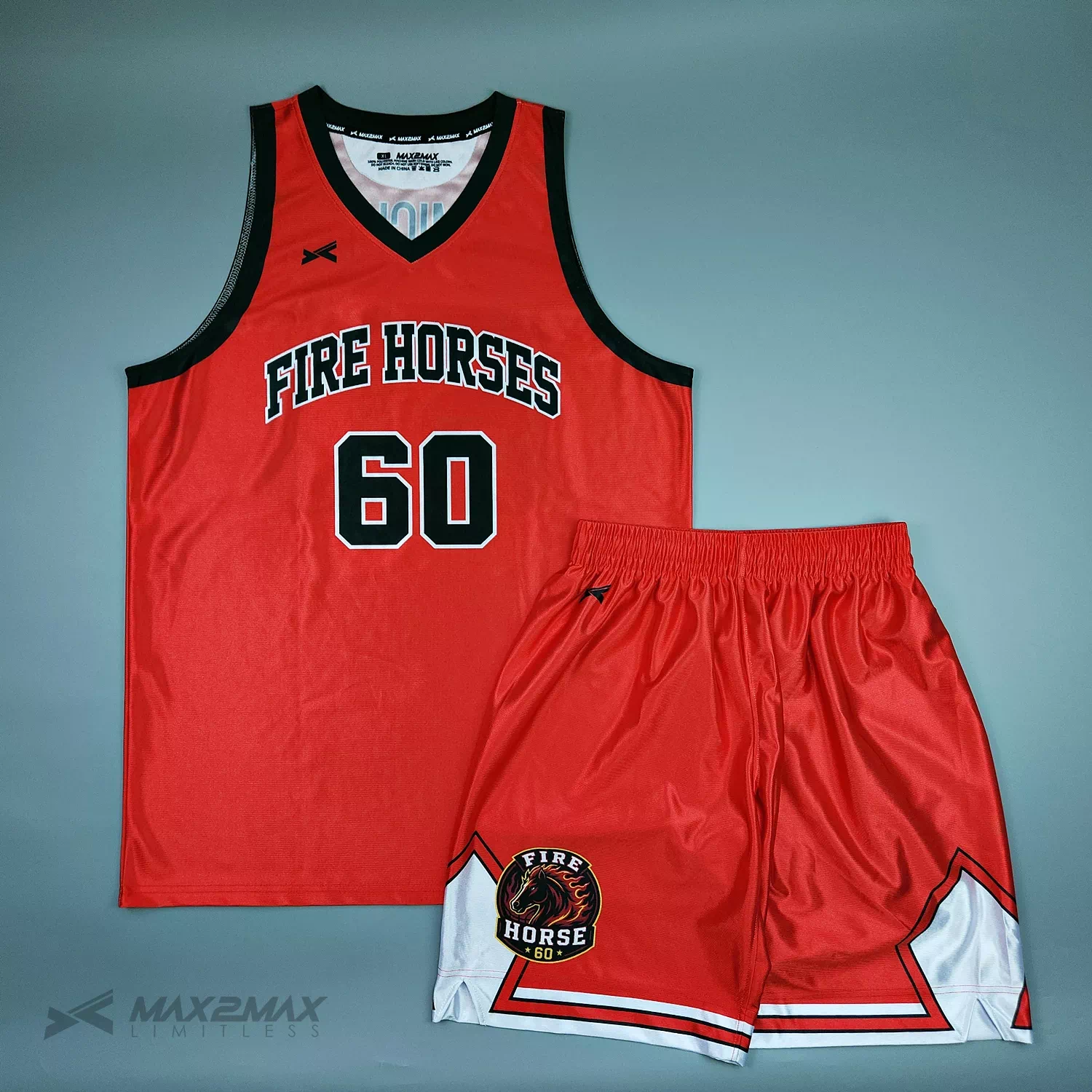 バスケ ユニフォーム FIRE HORSES_1st
