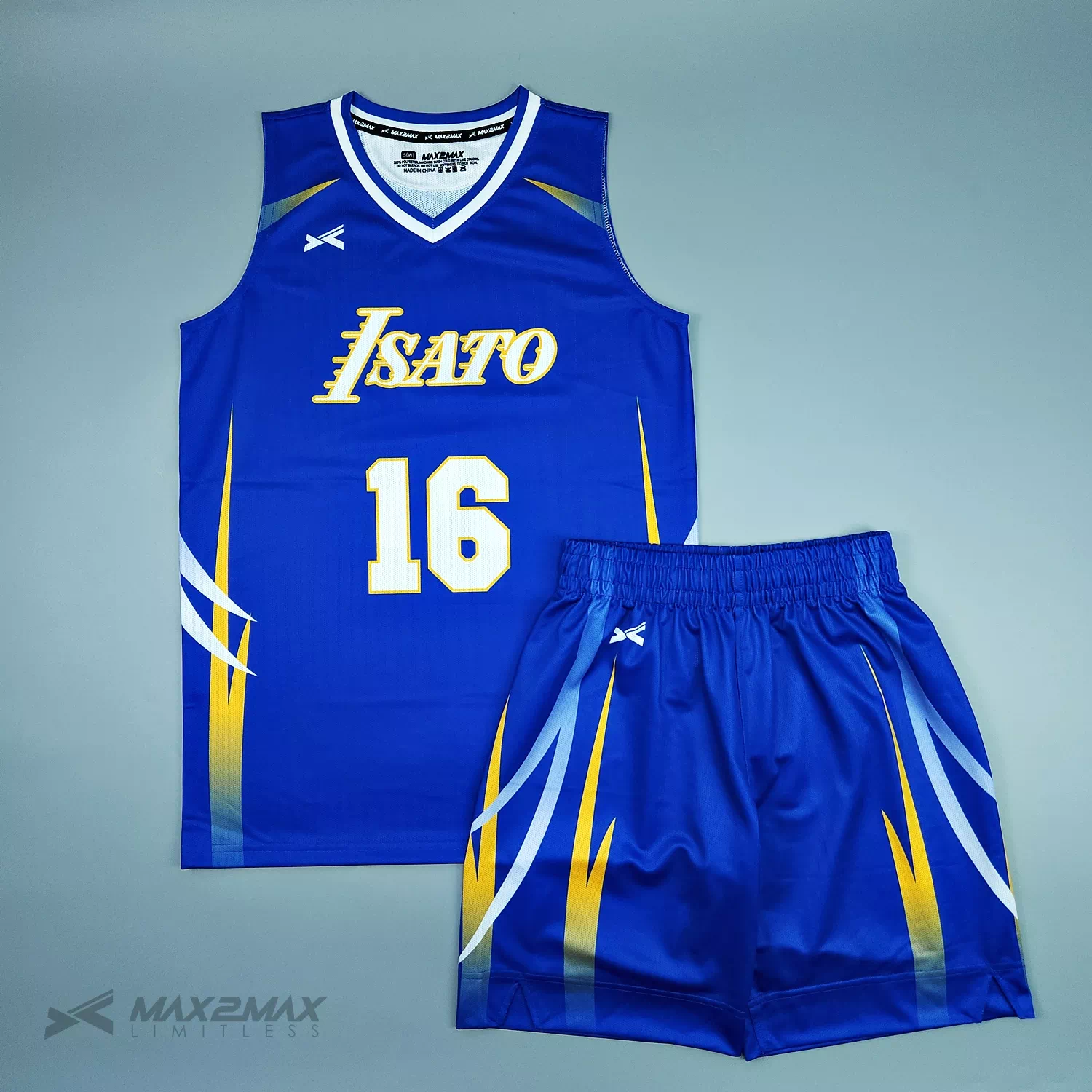 バスケ ユニフォーム ISATO_1st【●】