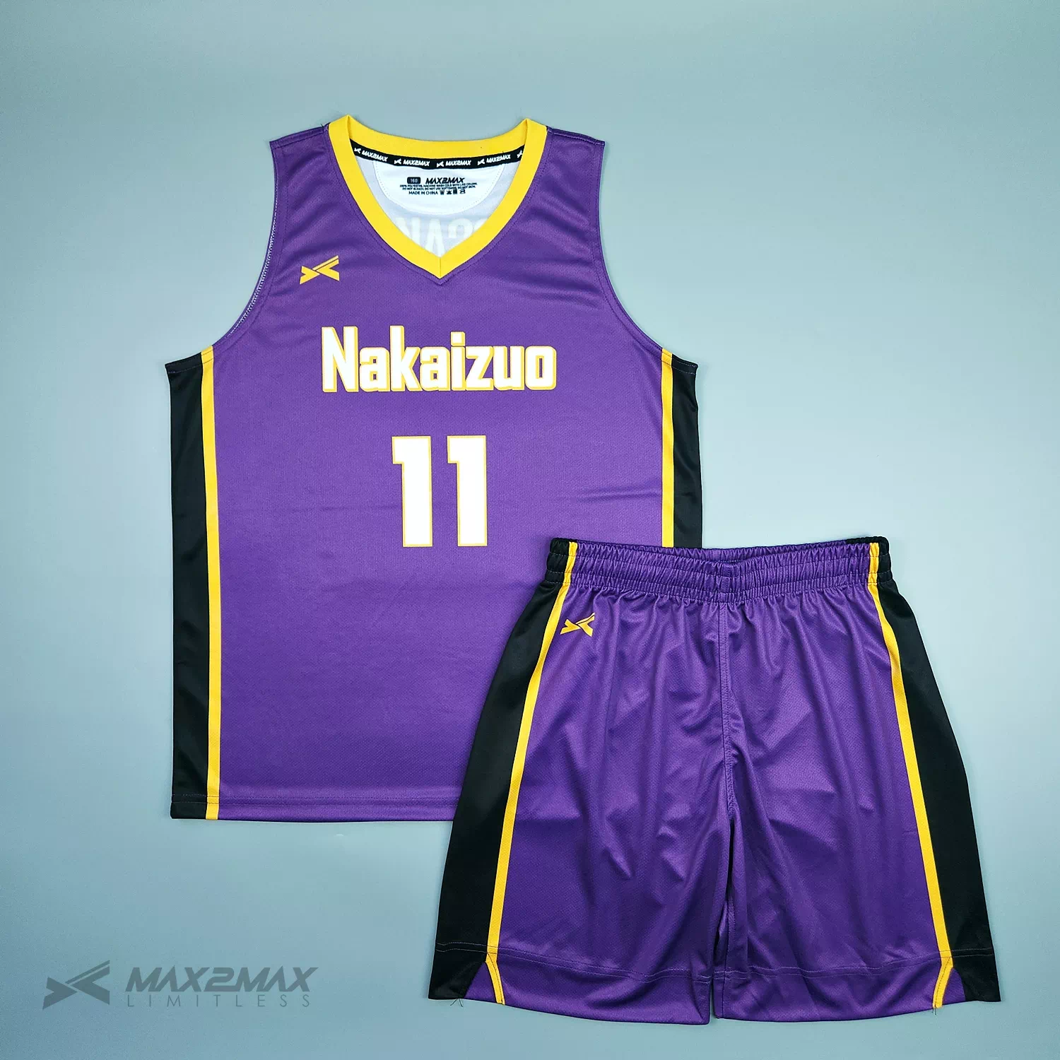 バスケ ユニフォーム NAKAIZUO_1st【●】
