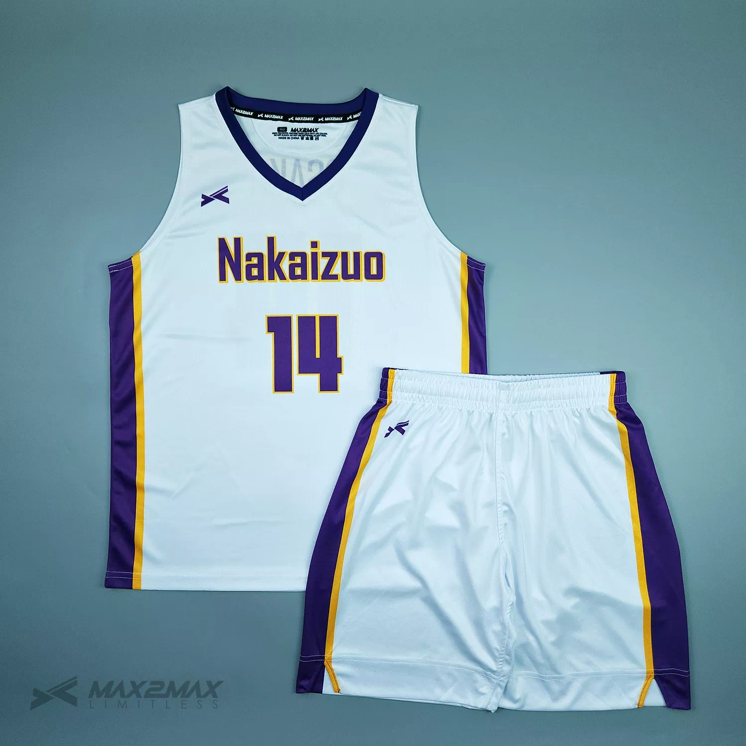 バスケ ユニフォーム NAKAIZUO_2nd【●】