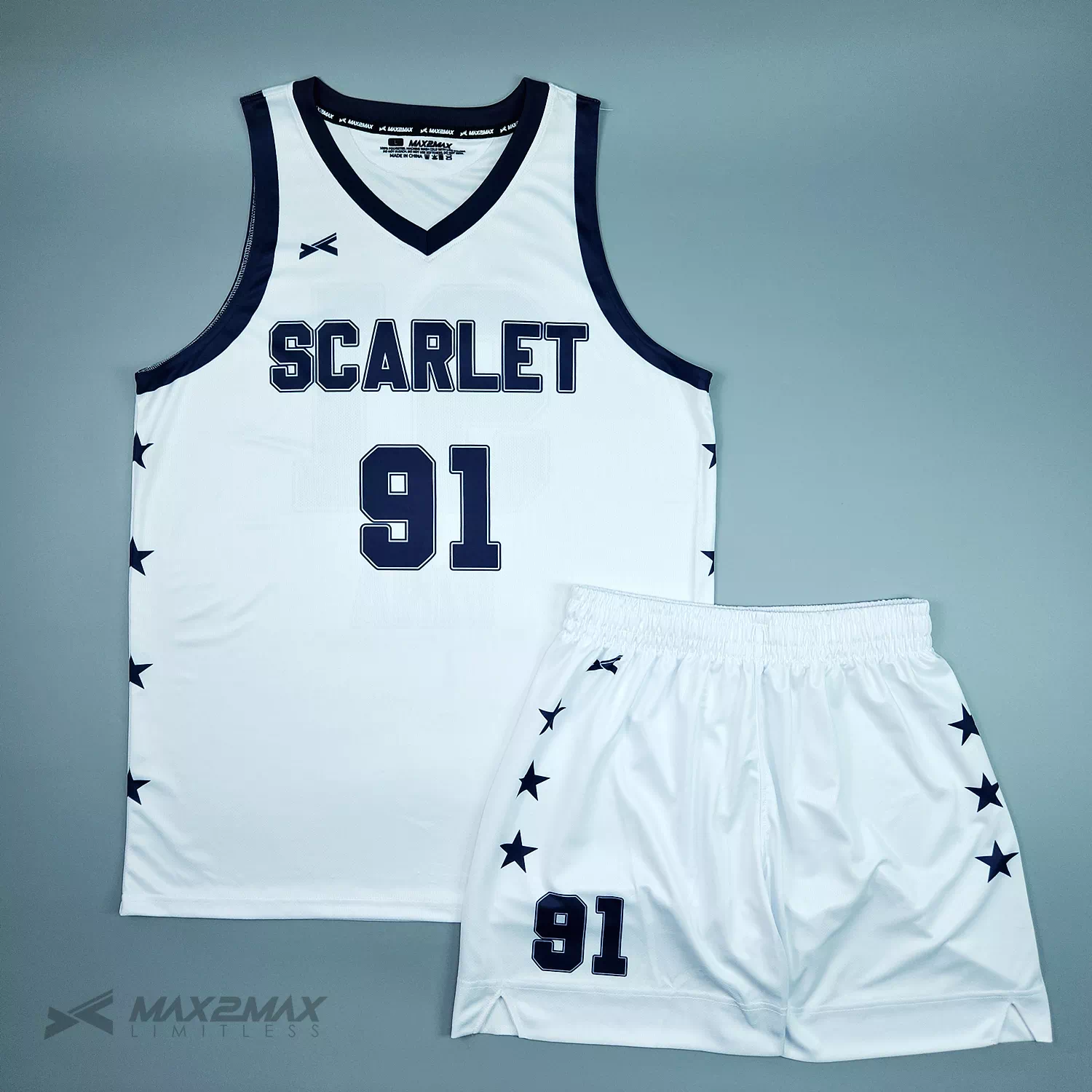 バスケ ユニフォーム SCARLET_2nd