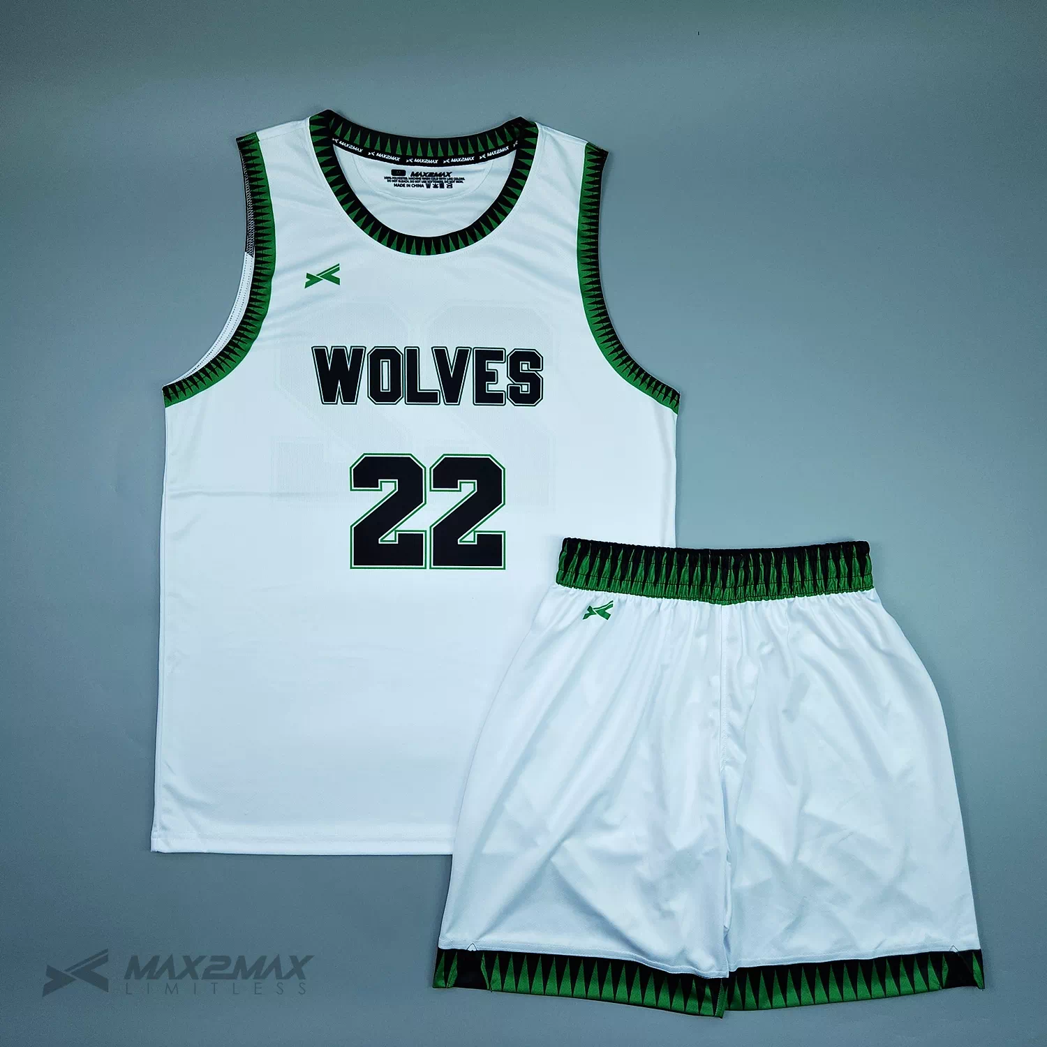 バスケ ユニフォーム WOLVES_2nd【●】