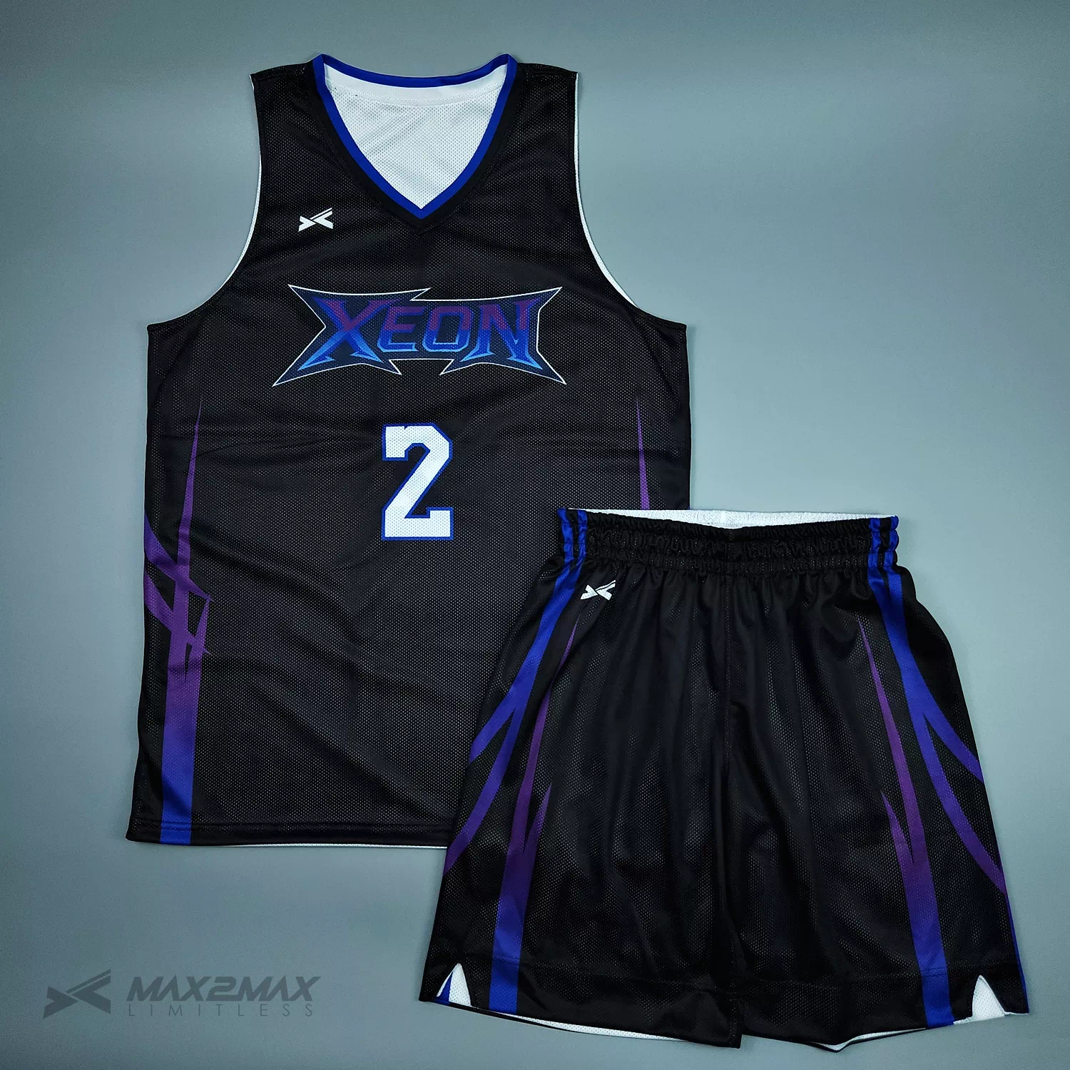 バスケ ユニフォーム xeon_Reversible_1st